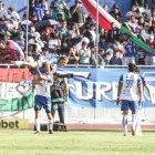 Luca Klimowicz de Imbabura le hizo un doblete a Liga de Quito.