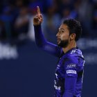 El delantero Jeison Medina anotó el doblete en Independiente del Valle