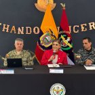 La Ministra del Interior, Mónica Palencia, anunció que el toque de queda será por las ocho horas del corte de luz.