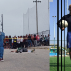 Pistoleros acribillaron a balazos a unos jugadores.