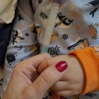 Imagen compartida en redes sociales por Karime Borja junto a su hijo, Mateito.