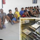 Los detenidos por la policía fueron puestos a órdenes de las autoridades judiciales. Las evidencias encontradas en la supuesta clínica de rehabilitación.