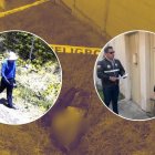 El sujeto llevó el cuerpo sin vida de una madre dentro de una maleta.