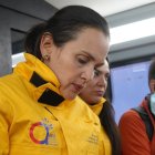La ministra de Ambiente, Inés Manzano, habló sobre los incendios en Quito.