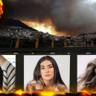 Brandon Donatella, Kerly Morán y Sofía Caiche hablan de los incendios forestales en Quito