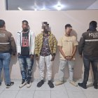 Algunos de los detenidos por las autoridades.