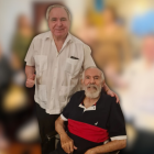 Abdalá y su hermano Jacobo Bucaram Ortiz.