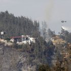 El incendio en el cerro Aqui se registró durante esta semana.