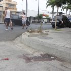 En esta esquina fue asesinado Ismael Galindo. Levantaron 12 indicios.