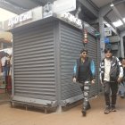 El delito lo cometieron en este local de la Bahía, lugar comercial del centro de Guayaquil.