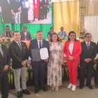 Varias personalidades del cantón se unieron para el homenaje.