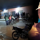 En este lugar del barrio Jaime Roldós fue asesinado con tiros de arma de fuego Hólger Quiñonez.