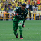 Banguera exarquero de Barcelona, no se guardó nada.