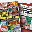 El hombre fue portada de EXTRA por su insólito comportamiento.