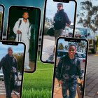 Integrantes de Ecuador vistiendo a la moda en su llegada a la Casa de la Selección.