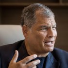 Rafael Correa, expresidente de Ecuador.