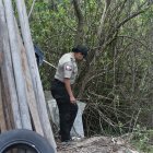 Un equipo de la Policía Nacional acudió al rescate de la joven.