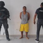 El sospechoso fue capturado por la Policía Nacional.