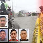 Las siete victimas de la matanza del sábado 12 de octubre.