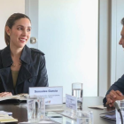 Autoridad. La ministra de Producción, Comercio Exterior, Inversiones y Pesca de Ecuador, Sonsoles García.