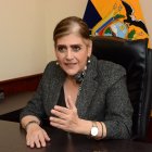 Mónica Palencia es la ministra del interior en el Gobierno del presidente Daniel Noboa Azin.
