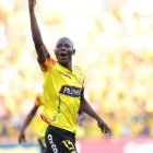 Janner Corozo, delantero del Barcelona.