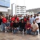 La tropa de EXTRA en Guayaquil: reporteros y personal del área de Diseño.