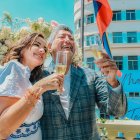 Marcela Aguiñaga, prefecta del Guayas dio el sí a su prometido.