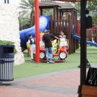 Las áreas recreativas del Malecón 2000 se mantienen llenas desde que iniciaron los cortes de energía.