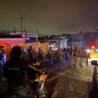 La Policía intensificó sus intervenciones durante los cortes de energía.
