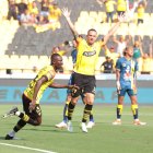 Janner Corozo ha marcado un doblete para Barcelona ante Delfín.