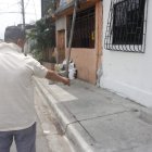 El sitio del ataque armado, en Bastión Popular, noroeste de Guayaquil.