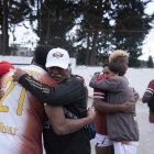 La emoción de Luis Chaquinga tras ver que su querido equipo al fin es campeón.