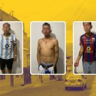 Los policías tomaron las fotos de los tatuajes que tienen los sospechosos para determinar si son parte de una estructura delictiva.