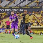En la primera etapa de LigaPro, Barcelona SC y Aucas igualaron 1-1 en el estadio Monumental, de Guayaquil.