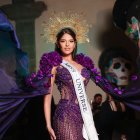 Sheynnis Palacios, Miss Universo 2023, en la esperada Gala de las Catrinas el 1 de noviembre 2024.