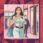 La mujer tiene varios antecedentes por la misma contravención.