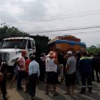 Hubo conmoción por accidente en la vía Chone-Flavio Alfaro.