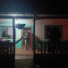Los hombres armados entraron a esta casa en General Farfán y mataron a dos personas.