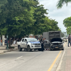 La víctima que iba como copiloto era el objetivo principal, según la policía.