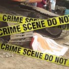 El hombre quedó malherido cerca de la maquinaria. Luego perdió la vida.