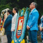 El alcalde Aquiles Álvarez fue sustituido por la vicealcaldesa.