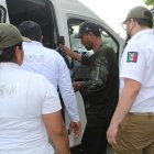 Agentes pidieron el apoyo del Instituto Nacional de Migración para el resguardo de los migrantes.