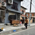 Una vivienda quedó dañada luego del atentado con explosivos de la madrugada del jueves.