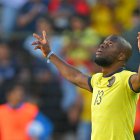 Enner Valencia anotó el gol de la victoria 1-0 de Ecuador ante Perú en el Rodrigo Paz Delgado