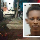 Al parecer, el atacante ingresó a la casa donde estaba la pareja.