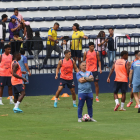 La selección de Ecuador realizó trabajos físicos.