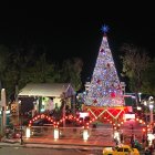 En años anteriores, el árbol de Navidad del Malecón 2000 resplandecía con numerosas luces.