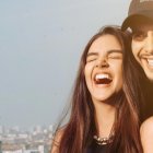 Dayanara y Jonathan Estrada. Los esposos durante un viaje a Italia.