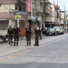 Uniformados tratan de hallar indicios balisiticos.